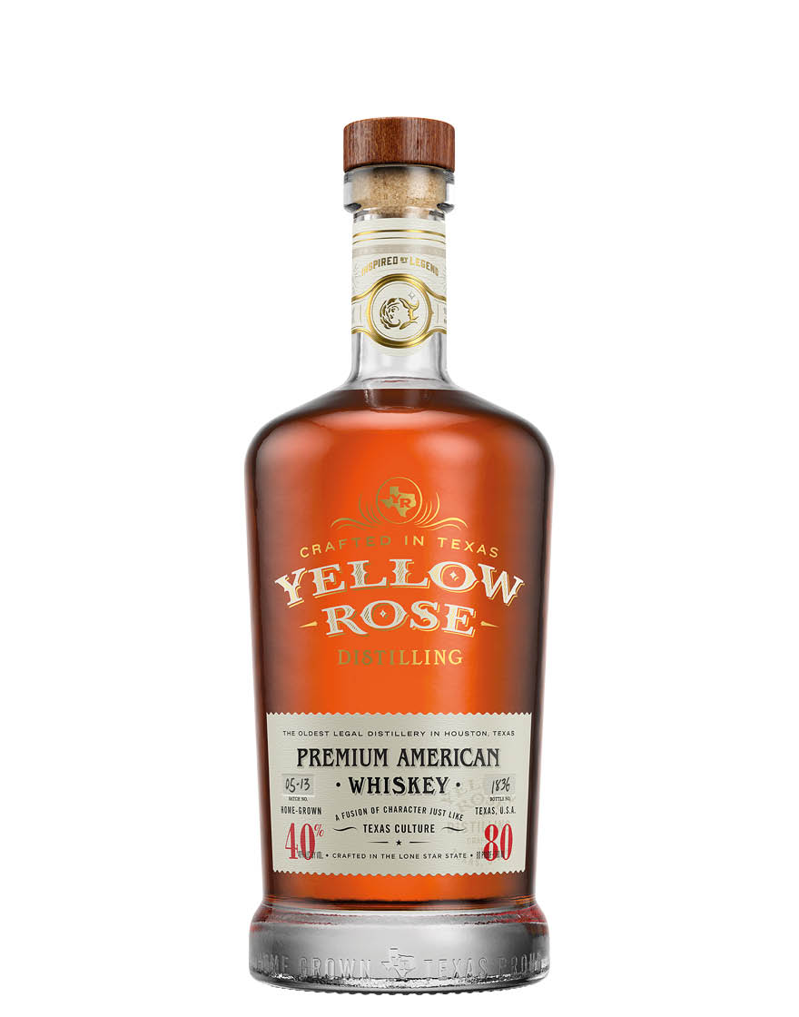 Premium American Whiskey Yellow Rose