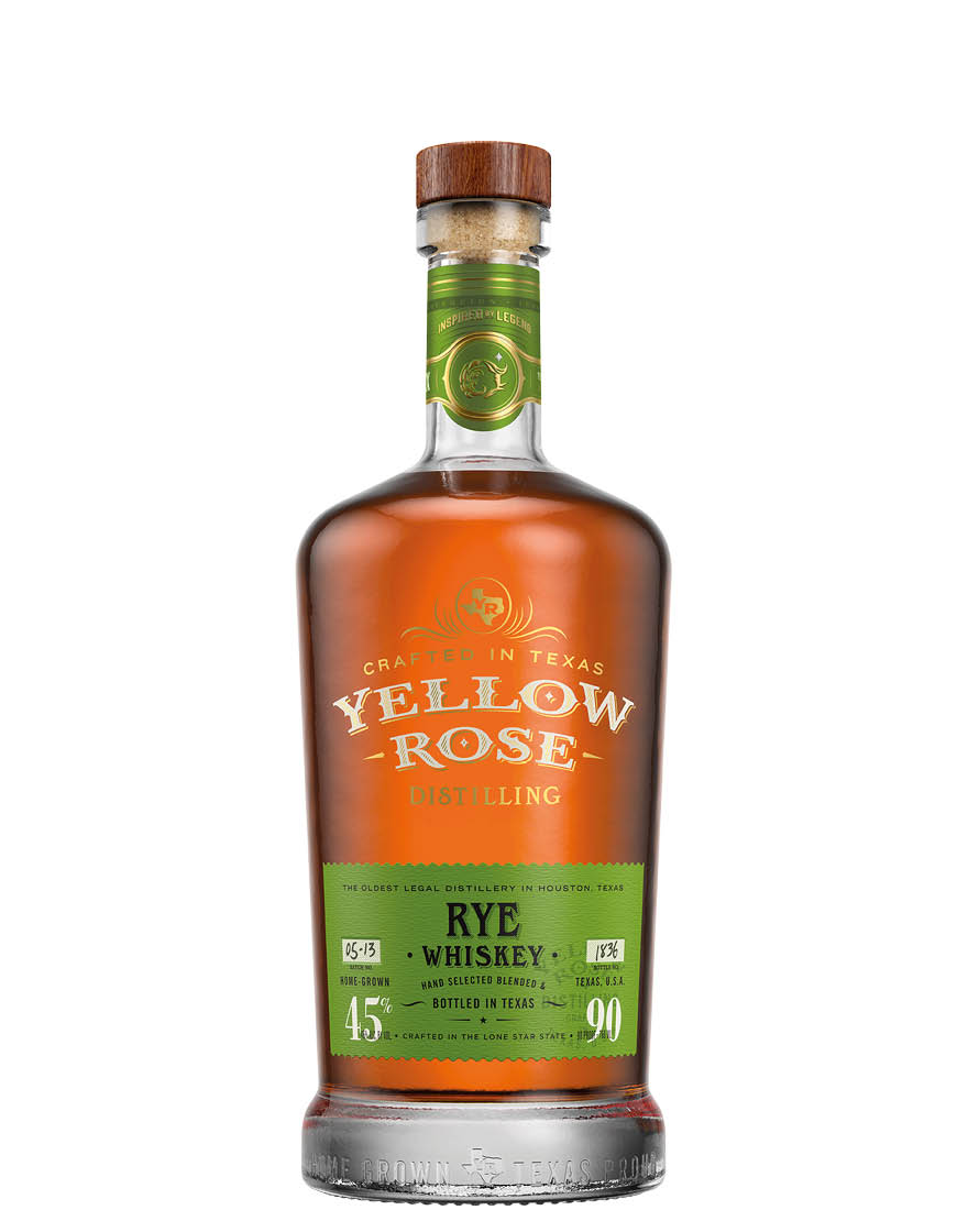 Rye Whiskey Yellow Rose