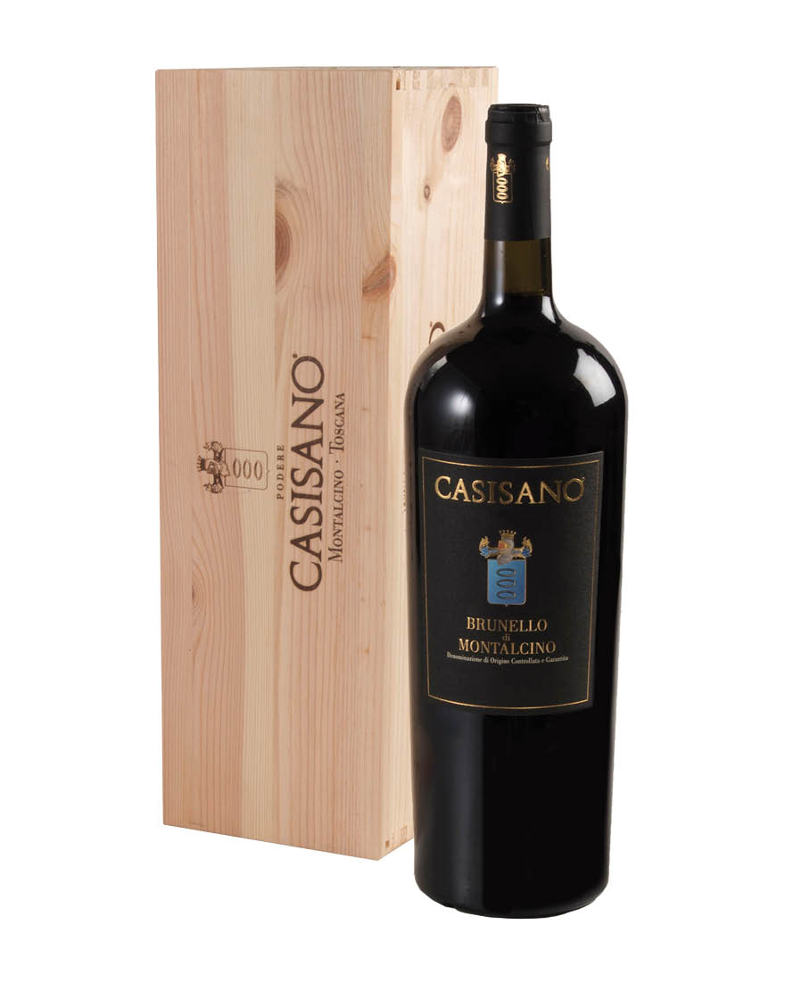 Brunello di Montalcino DOCG Casisano 2017 Magnum 1,5 ℓ, Wooden box