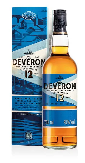 Highland Single Malt Scotch Whisky Aged 12 Years Deveron