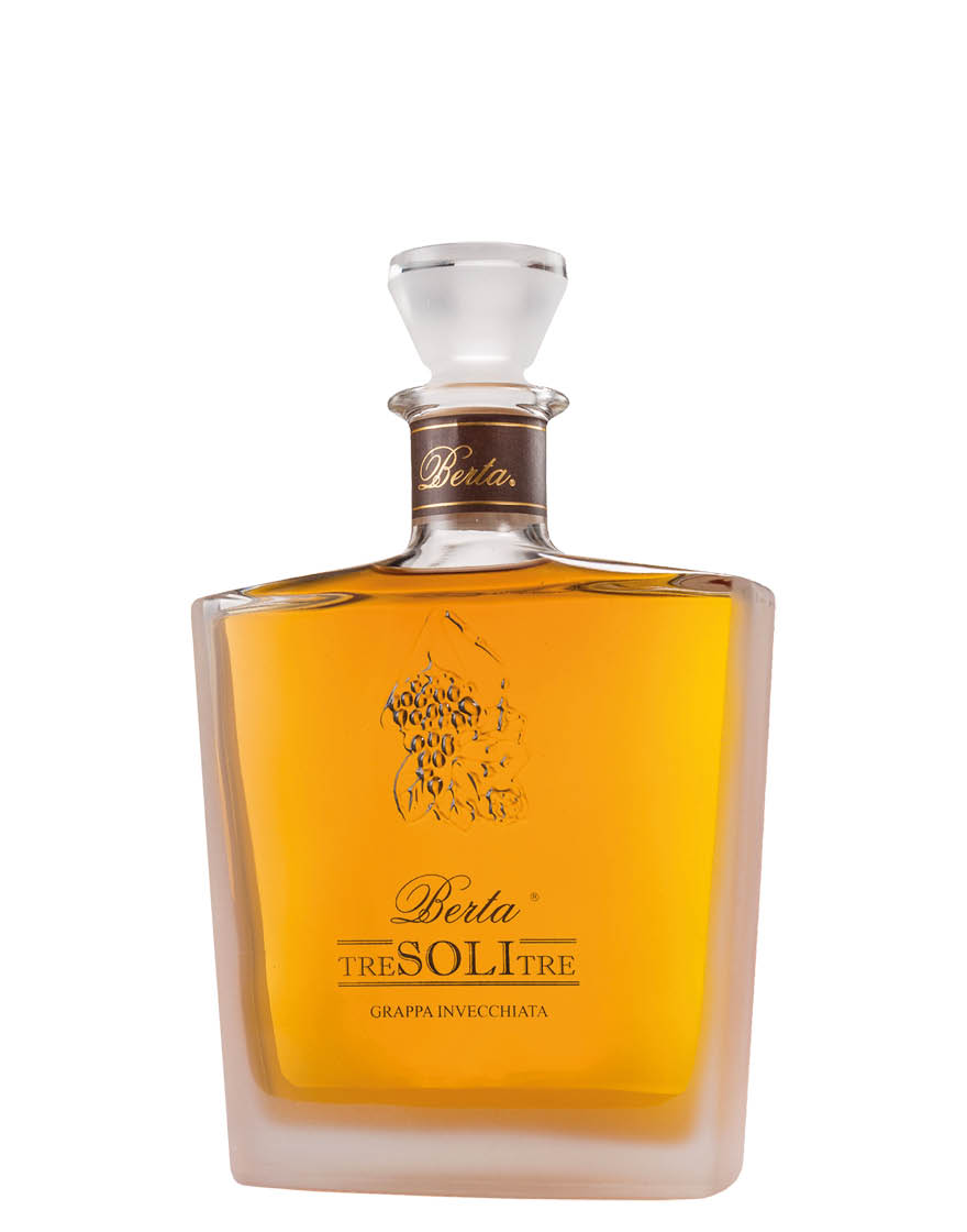 Grappa di Nebbiolo Invecchiata Tre Soli Tre 2013 Berta