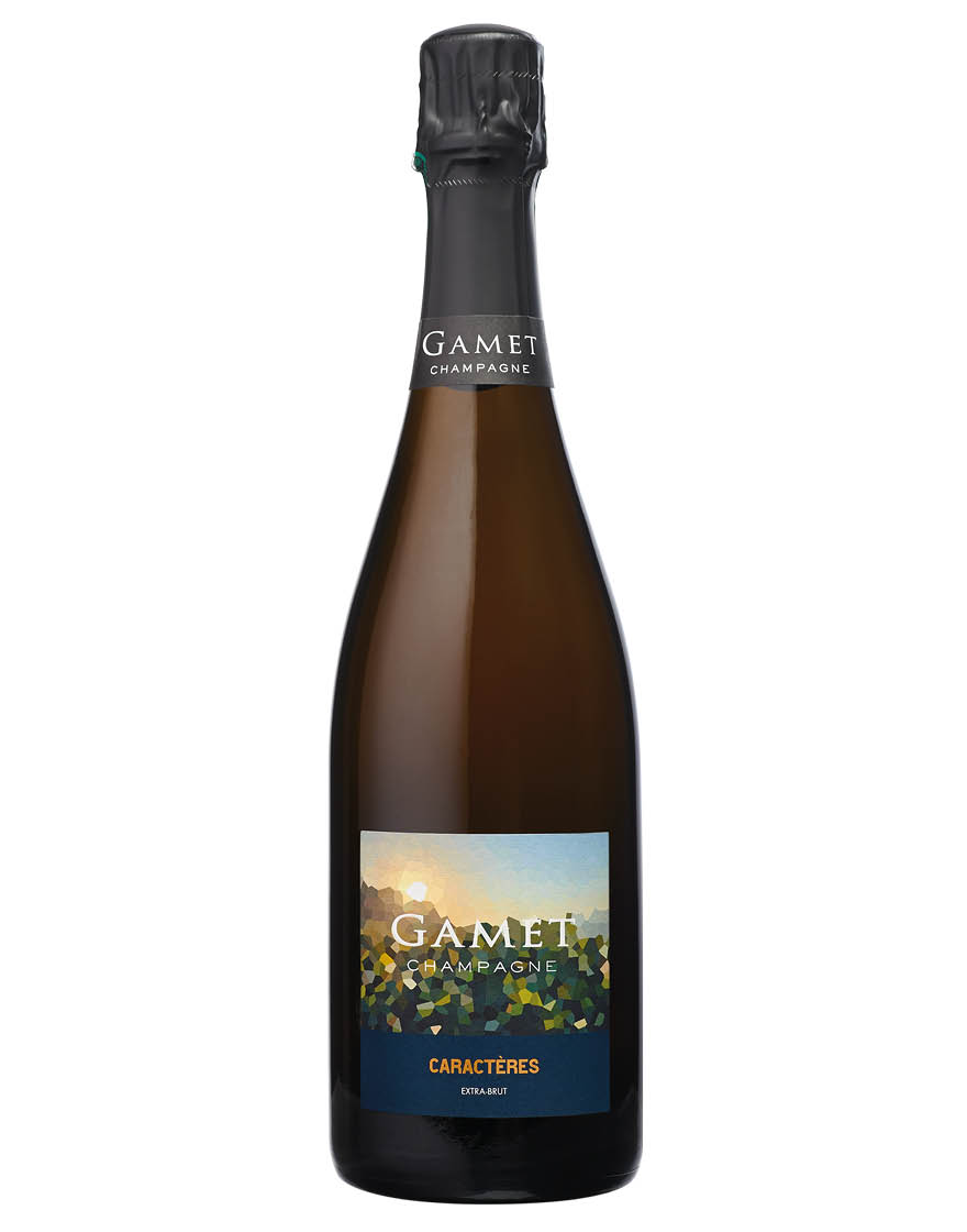 Champagne AOC Extra Brut Caractères Gamet