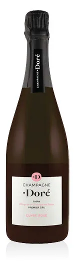 Champagne AOC Brut Ludes Premier Cru Cuvée Rosé Doré