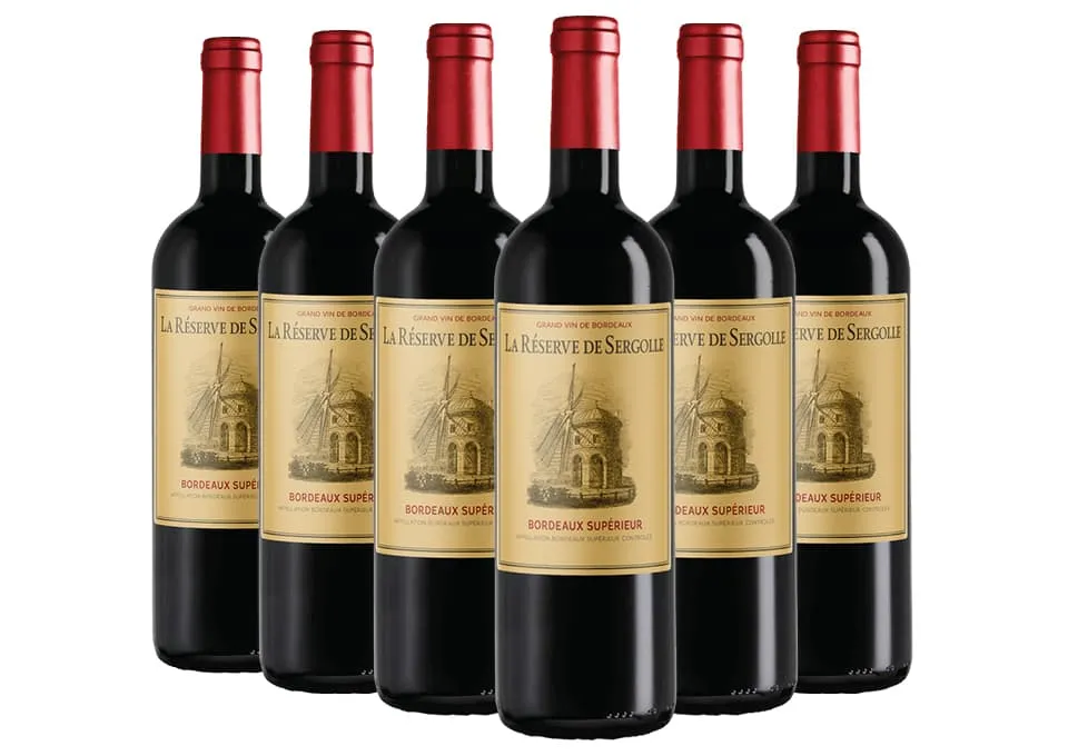 Bordeaux Supérieur AOC La Réserve de Sergolle 2021 Baron de Sergolle