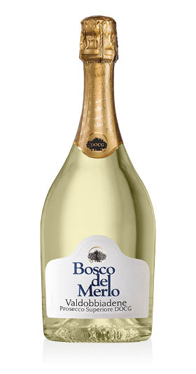 Valdobbiadene Superiore Prosecco DOCG Extra Brut Bosco del Merlo