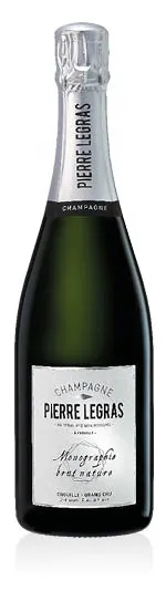 Champagne AOC Brut Nature Chouilly Grand Cru Blanc de Blancs Monographie Pierre Legras