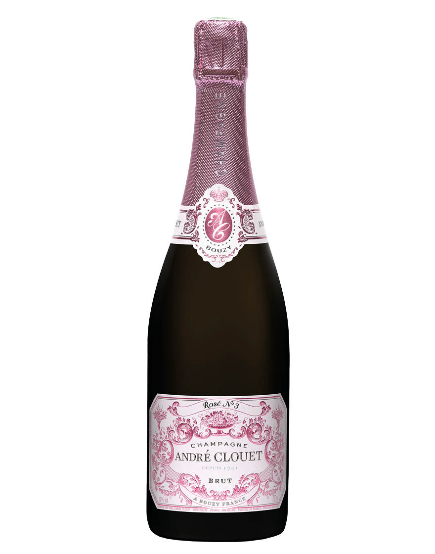 Champagne AOC Brut Rosé N° 3 André Clouet