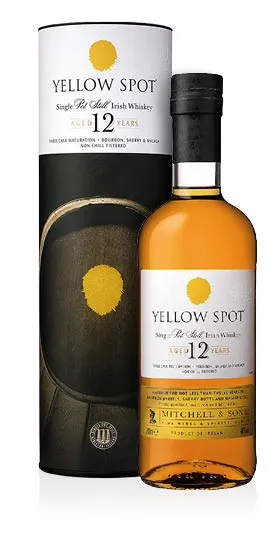 Single Pot Still Irish Whiskey Aged 12 Years Yellow Spot Mitchell & Son