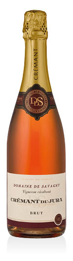 Crémant du Jura  AOC Rosé Brut Domaine de Savagny