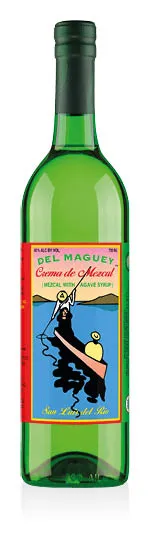Mezcal DOP with Agave Syrup Crema de Mezcal Del Maguey