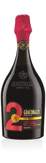 Lambrusco Grasparossa di Castelvetro Amabile DOC 2 Fruttato Giacobazzi