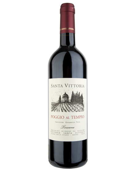 IGT Rosso di Toscana Poggio al Tempio 2013 Santa Vittoria