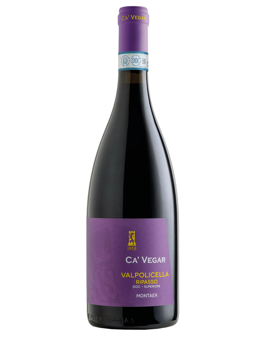 Valpolicella Superiore Ripasso DOC Ca' Vegar Montaer 2020 Cantina Castelnuovo del Garda