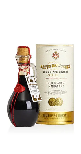 Balsamico Azijn van Modena IGP 2 Gouden Medailles Anforina Acetaia Giusti Collectie