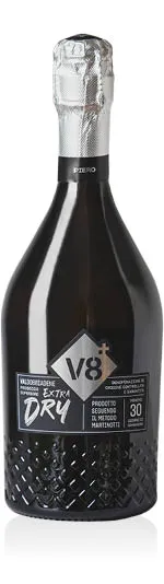 Valdobbiadene Prosecco Superiore DOCG Extra Dry Piero V8+