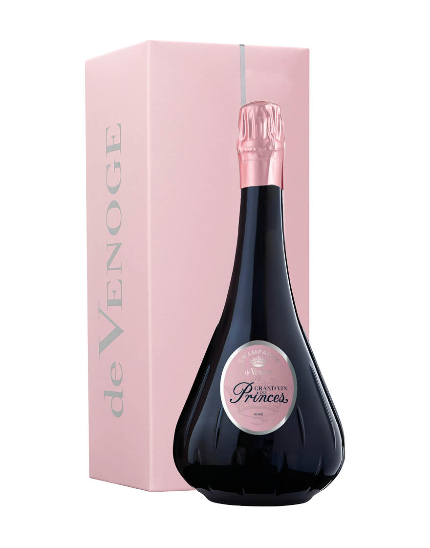 Champagne AOC Rosé Brut Grand Vin de Princes 2015 De Venoge