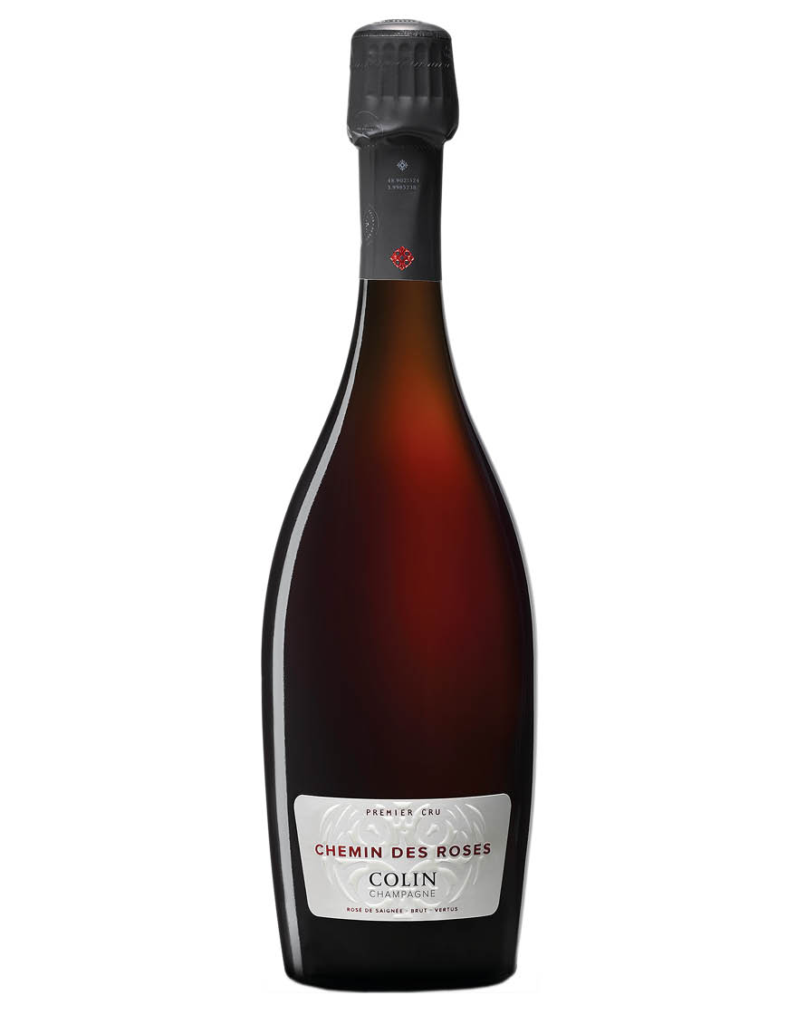 Champagne AOC  Premier Cru Brut Rosé de Saignée Le Chemin des Roses 2015 Colin
