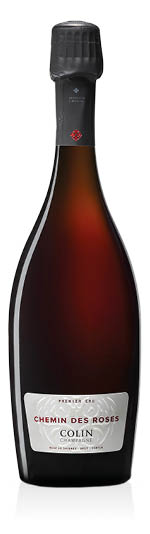 Champagne AOC  Premier Cru Brut Rosé de Saignée Le Chemin des Roses 2015 Colin