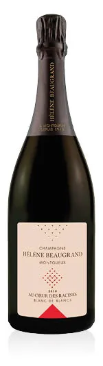 Champagne AOC Extra Brut Blanc de Blancs Au Cœur des Racines 2018 Hélène Beaugrand