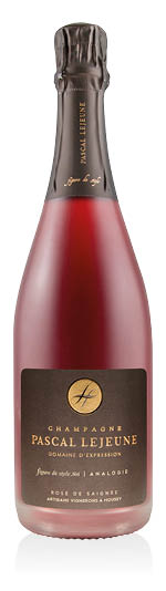 Champagne AOC Premier Cru Brut Rosé de Saignée Analogie Pascal Lejeune