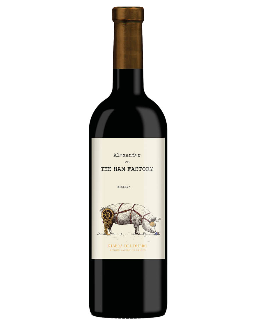 Ribera del Duero DO Reserva Alexander vs The Ham Factory 2015 Casa Rojo