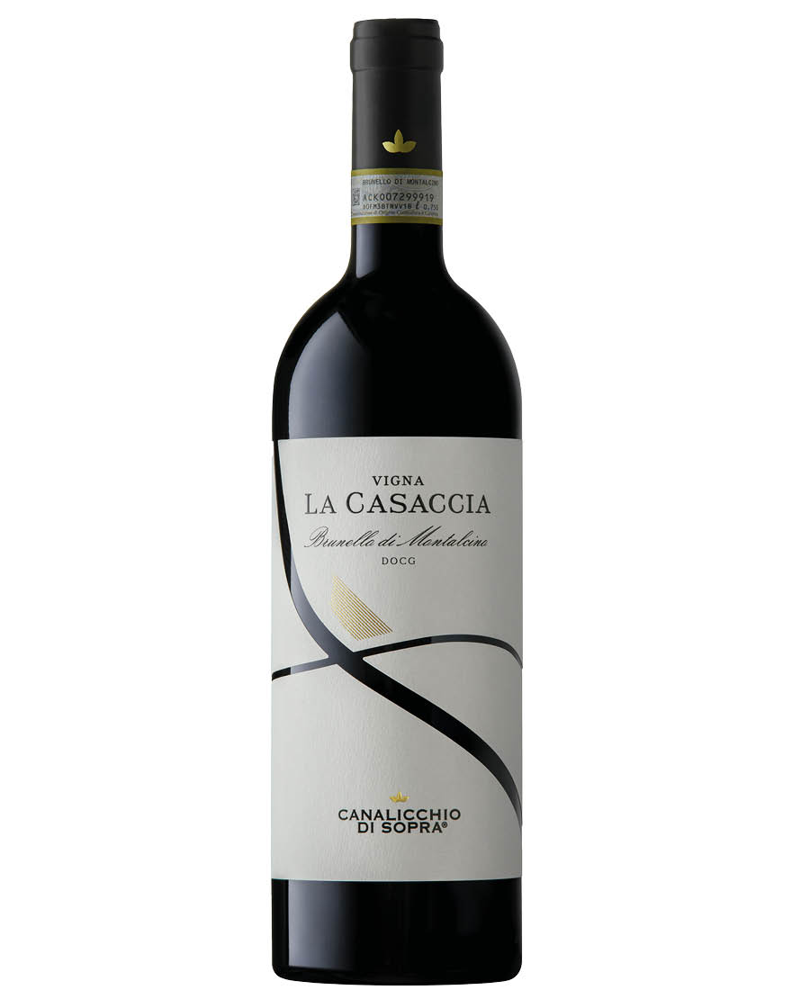 Brunello di Montalcino DOCG Vigna La Casaccia 2018 Canalicchio di Sopra