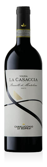 Brunello di Montalcino DOCG Vigna La Casaccia 2018 Canalicchio di Sopra