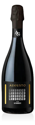 Emilia IGT Spumante Lambrusco Scuro Augusto