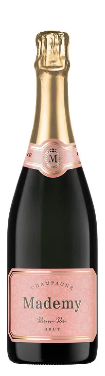 Champagne AOC Rosé Brut Grande Réserve Mademy