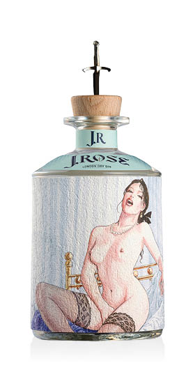 London Dry Gin JR06 J.Rose
