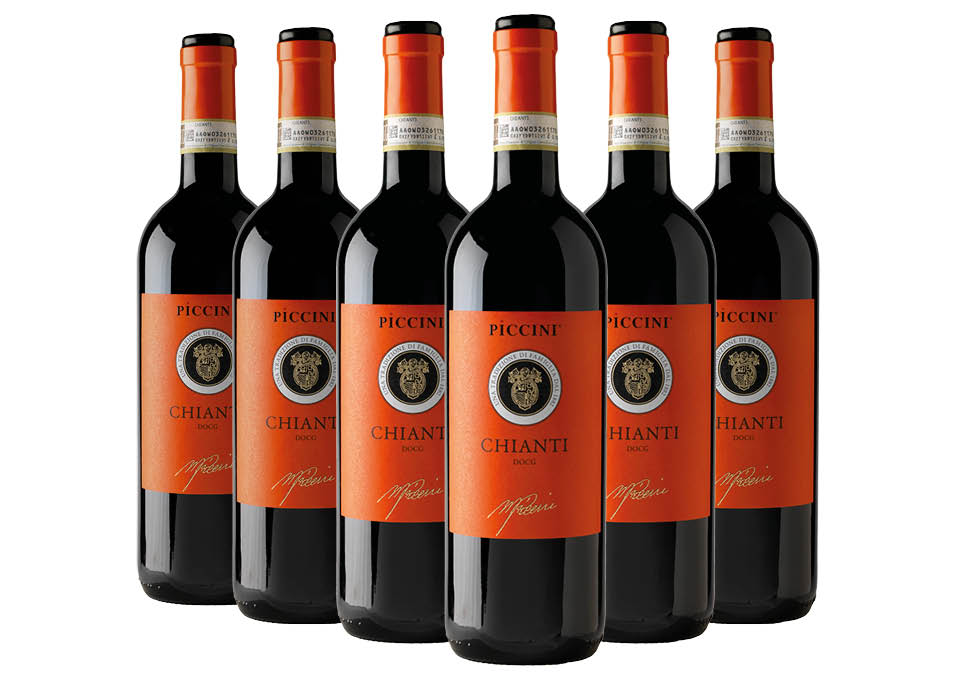 Chianti Orange Piccini DOCG : vin rouge italien - Enoteca Divino