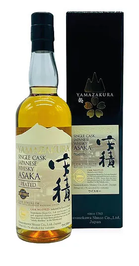 Single Cask Japanese Whisky Peated Asaka Yamazakura