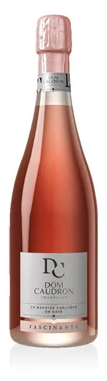Champagne AOC Brut Rosé Fascinante Dom Caudron