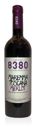 Maremma Toscana DOC Merlot 2022 Cantina 8380