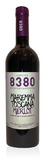 Maremma Toscana DOC Merlot 2022 Cantina 8380