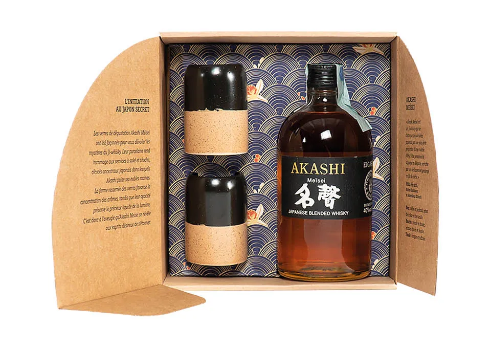 Japanese Blended Whisky Akashi Meïsei