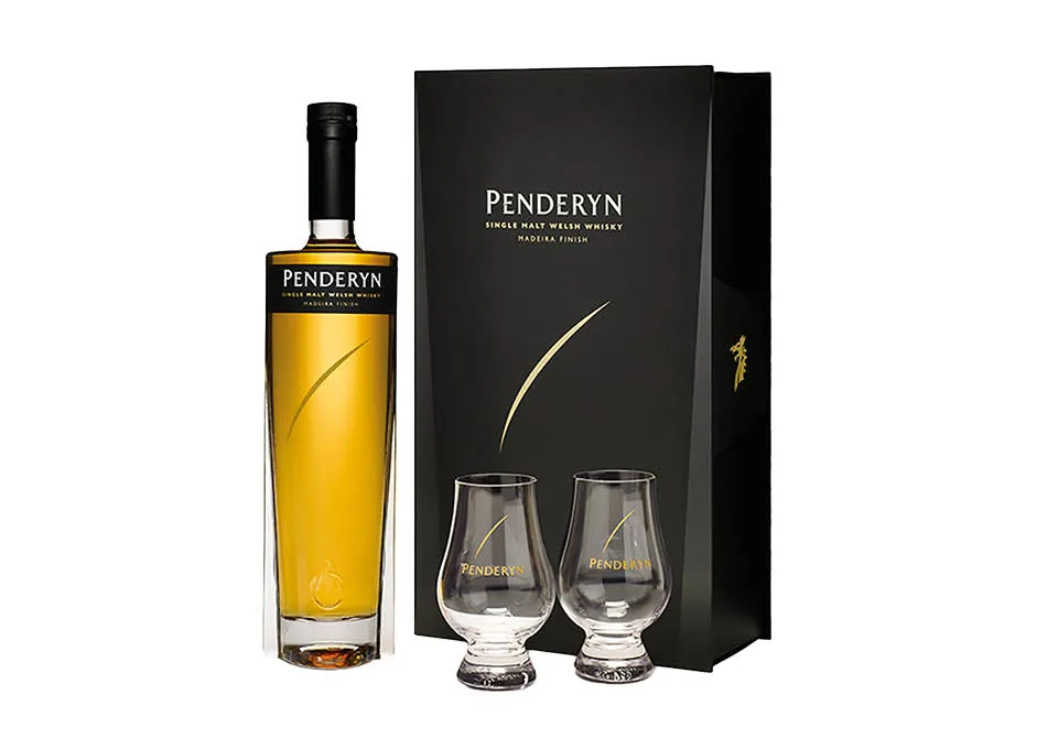 Penderyn Single Malt Welsh Whiksy Madeira Finish Special Pack