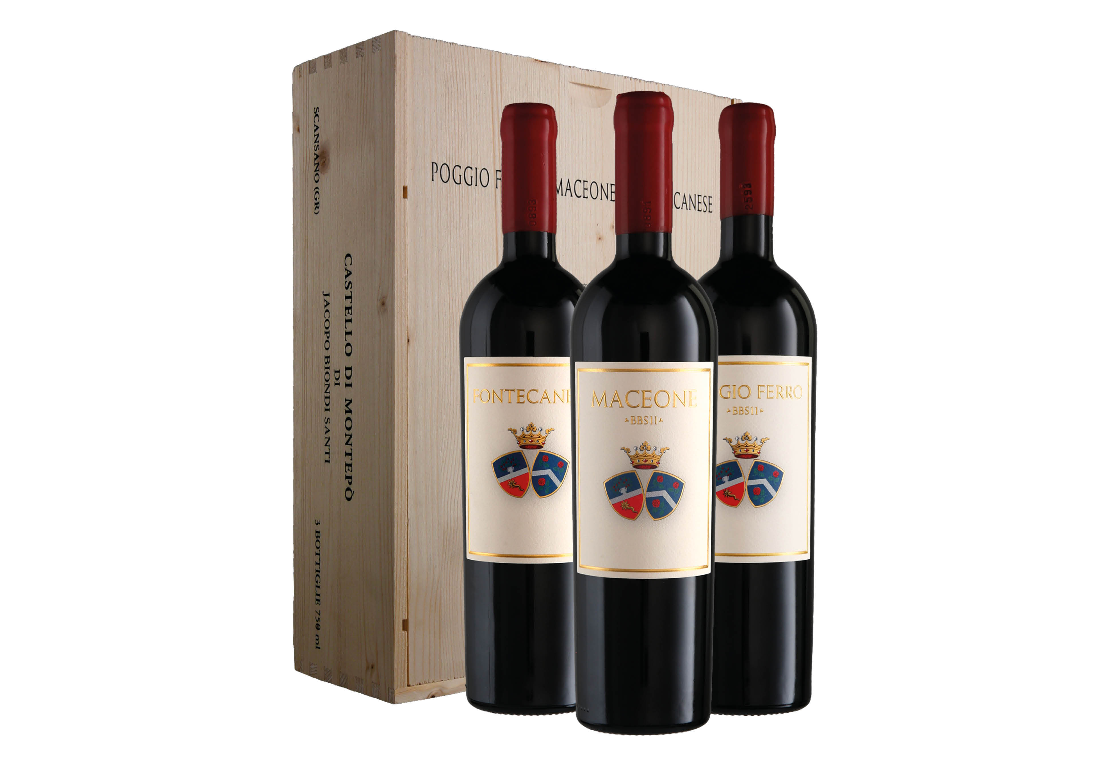 Jacopo Biondi Santi Fontecanese, Poggio Ferro, Maceone Toscana IGT