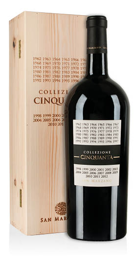 Rosso d'Italia Collezione Cinquanta San Marzano