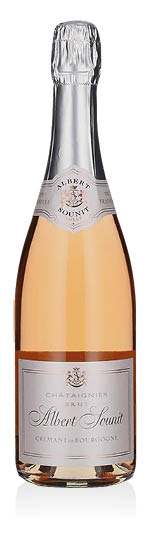 Crémant de Bourgogne AOC Rosé Brut Châtaignier Albert Sounit