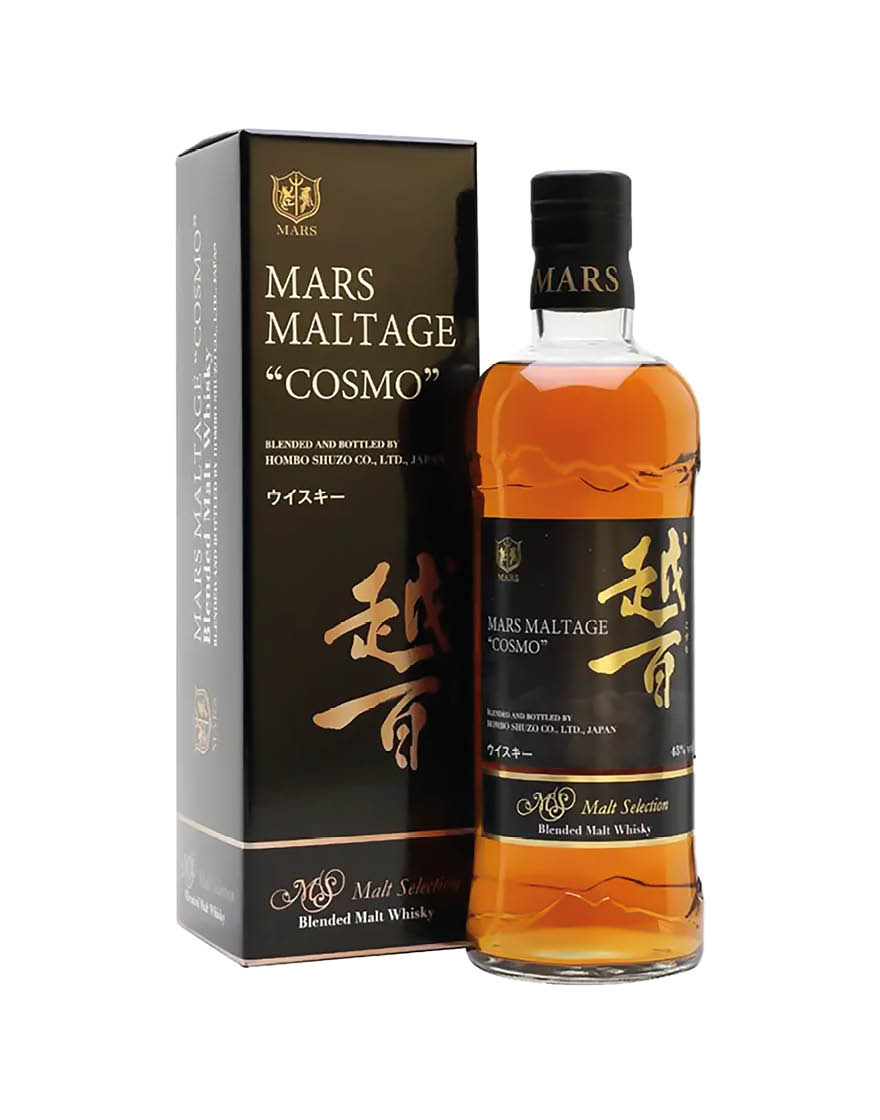 Blended Japanese Whisky Mars Maltage Cosmo Mars Shinshu