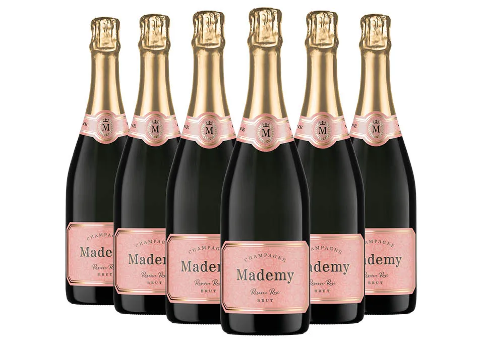 Champagne AOC Rosé Brut Grande Réserve Mademy