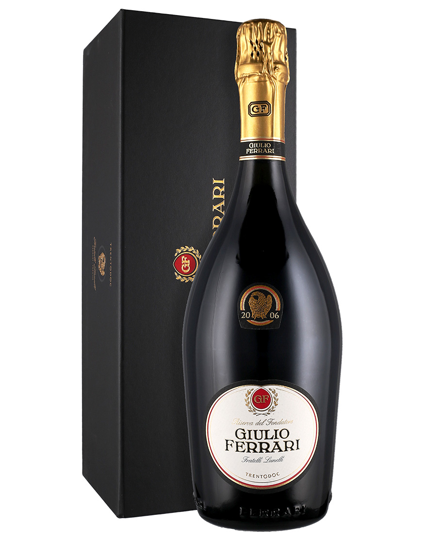 Trento Extra Brut DOC Giulio Riserva del Fondatore 2012 Ferrari