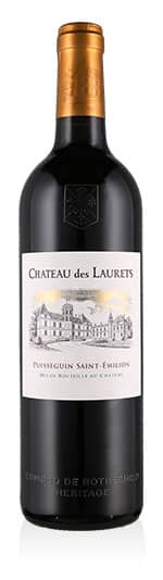 Puisseguin Saint-Émilion AOC Château des Laurets 2017 Baron Edmond de Rothschild