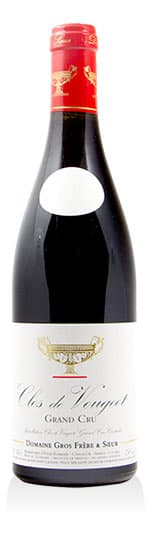 Clos de Vougeot AOC Grand Cru 2020 Domaine Gros Frère et Soeur