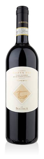 Vino Nobile di Montepulciano DOCG Vigneto Santa Pia 2021 La Braccesca