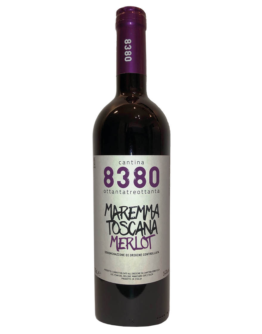 Maremma Toscana DOC Merlot 2020 Cantina 8380