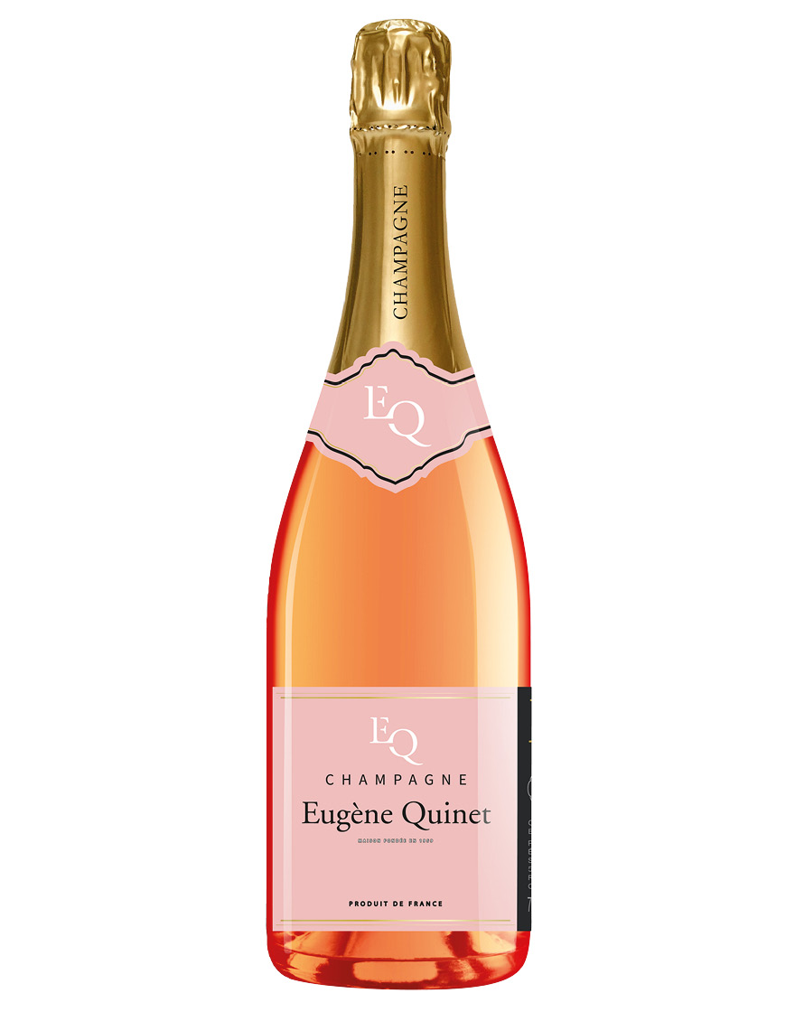 Champagne AOC Brut Rosé 1er Cru Eugène Quinet