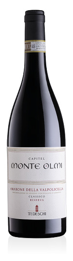 Amarone della Valpolicella DOP Classico Riserva Capitel Monte Olmi 2019 Tedeschi