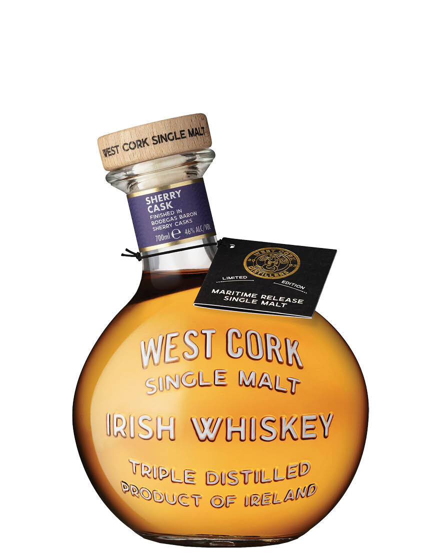 Single Malt Irish Whiskey Sherry Cask Finish West Cork